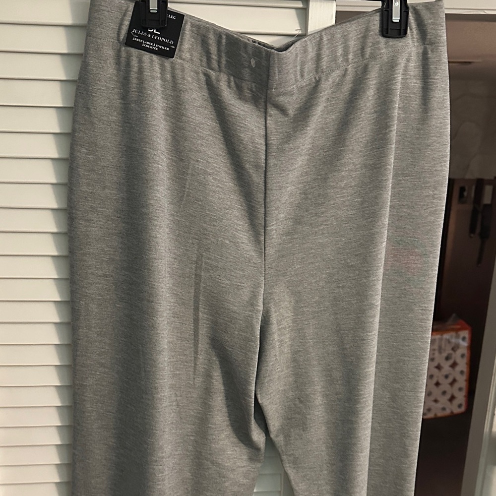 Jules & Leopold Gray Wide Leg Pants